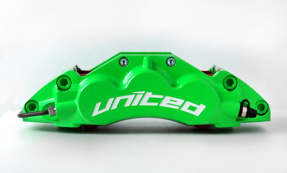UNITED 高品質鍛造卡鉗-前小六活塞+332mm 前煞車盤(三菱 GLOBAL LANCER) | 聯結汽車有限公司 T&UNITED Racing.