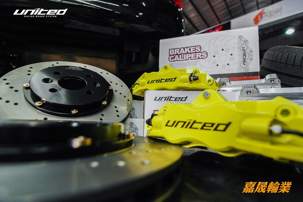 UNITED 高品質鍛造卡鉗-前大四活塞+292mm 前煞車盤(MAZDA MX5) | 聯結汽車有限公司 T&UNITED Racing.