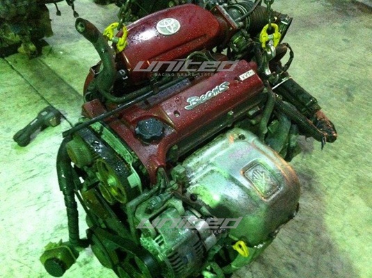 日本外匯  TOYOTA CELICA 3SGE VVTI 2000 190P 5MT (紅頭) 引擎全套 | 聯結汽車有限公司 T&UNITED Racing.
