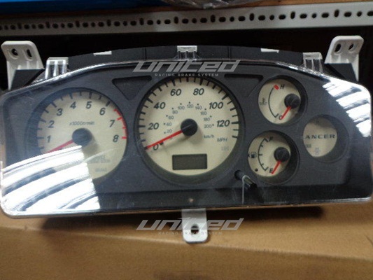 三菱 MITSUBISHI  歐規LANCER-WAGON原廠手排白底黑框儀表總成 120英里 | 聯結汽車有限公司 T&UNITED Racing.
