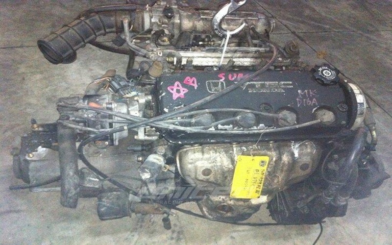 日本外匯 本田 HONDA CIVIC EG D16A VTEC 5MT (黑蓋) 引擎全套 | 聯結汽車有限公司 T&UNITED Racing.