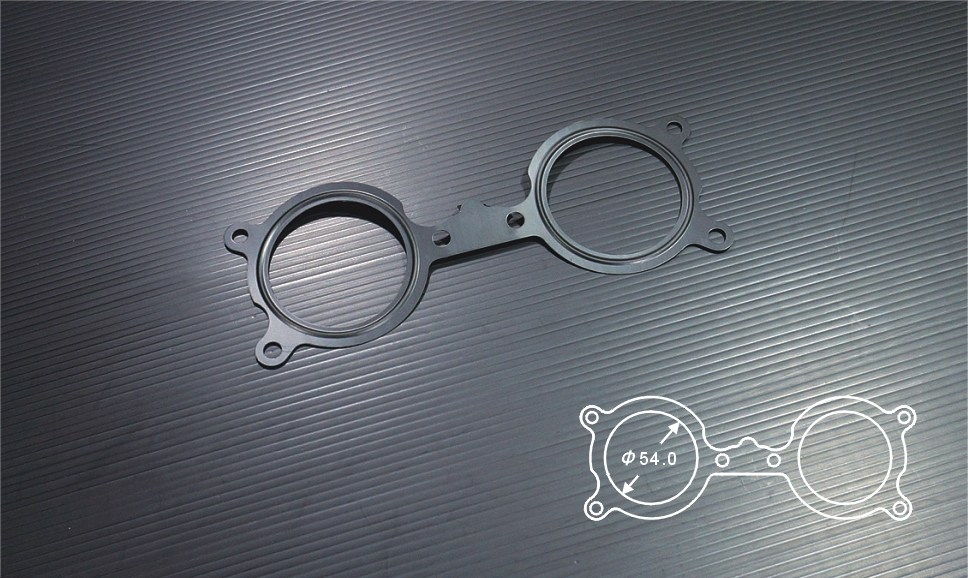 SUBARU EJ253 進氣側收集器墊片-54.0mm | 聯結汽車有限公司 T&UNITED Racing.