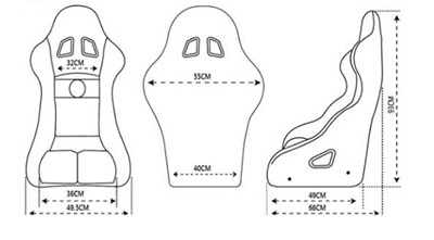 KURO MAMBA RST-500 碳纖維賽車椅 | 聯結汽車有限公司 T&UNITED Racing.