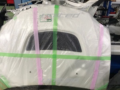 日本外匯 三菱EVO9 原廠鋁合金引擎蓋總成(全配)(白) | 聯結汽車有限公司 T&UNITED Racing.