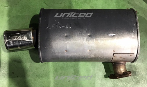 日本外匯 三菱EVO8 原廠尾段排氣管(美品) | 聯結汽車有限公司 T&UNITED Racing.