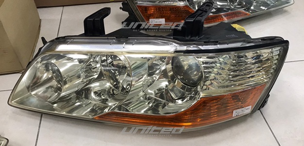 日本外匯 三菱EVO7 原廠前大燈總成-R+L | 聯結汽車有限公司 T&UNITED Racing.