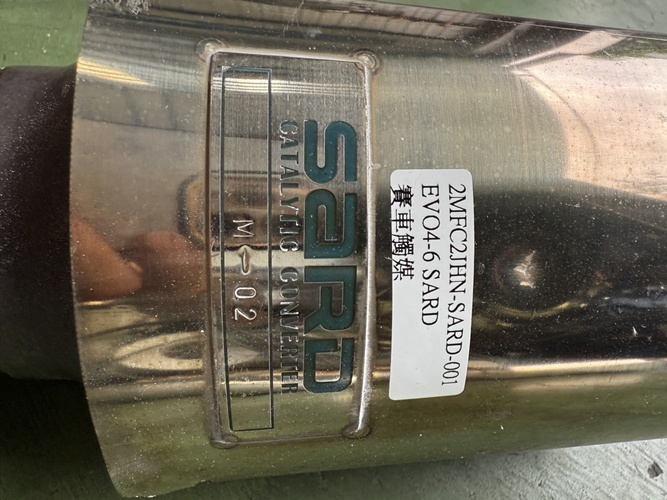 日本外匯 EVO4-6 SARD 賽車觸媒 | 聯結汽車有限公司 T&UNITED Racing.