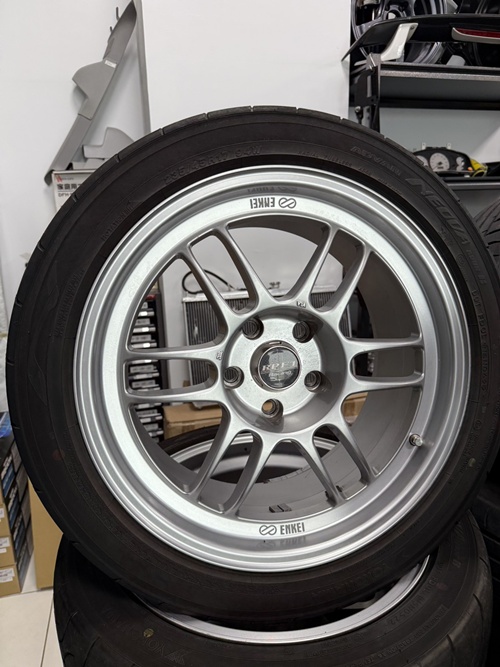 ENKEI RPF1 17*8.5J ET30 5孔114.3 鋁圈+胎*4只 | 聯結汽車有限公司 T&UNITED Racing.