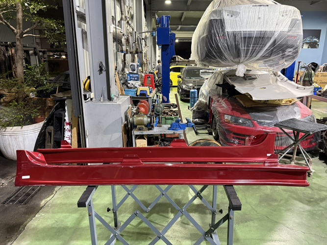 日本外匯 EVO10 ing+1 改裝側裙-R+L | 聯結汽車有限公司 T&UNITED Racing.