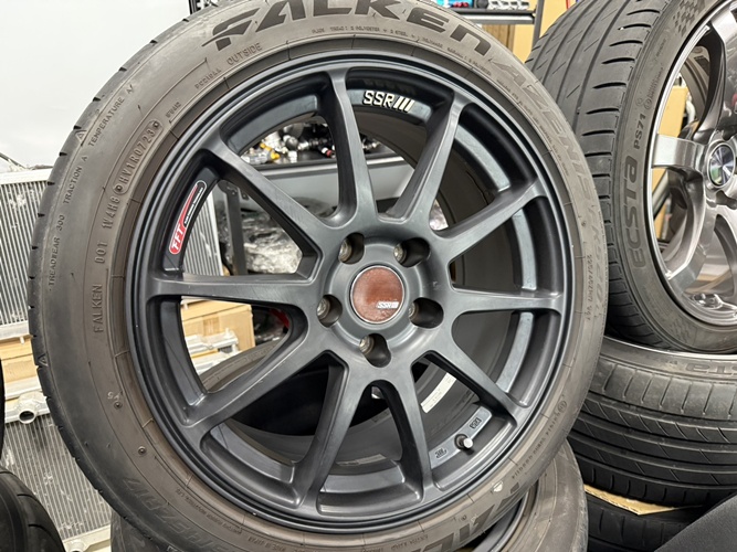 日本外匯 SSR GTV-02 17*8J+33 5孔114.3 鋁圈+胎4只 | 聯結汽車有限公司 T&UNITED Racing.
