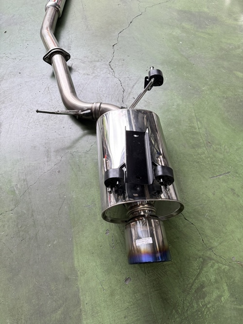 日本外匯 EVO7-9 HKS Super turbo muffler 中尾段 | 聯結汽車有限公司 T&UNITED Racing.