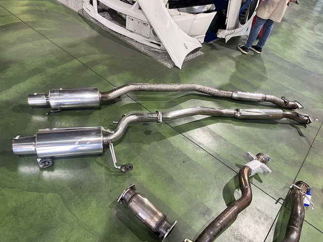 日本外匯 EVO4-6 HKS Hipower 排氣中尾段 | 聯結汽車有限公司 T&UNITED Racing.