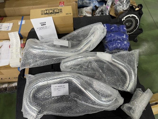 日本外匯 HKS  EVO7-9 中冷鋁合金進氣管路組  13002-AM002