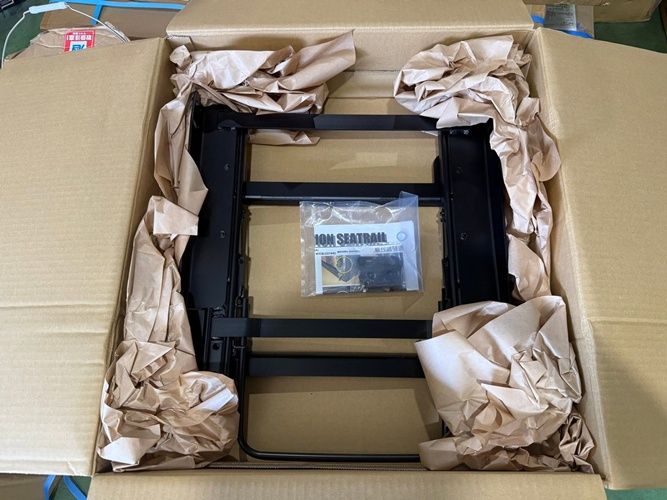 日本外匯 EVO-10 原廠recaro 低位腳架滑槽（正副駕駛座）