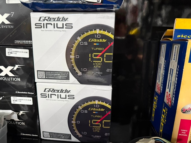 日本外匯 GREDDY Sirius OBD2監控表
